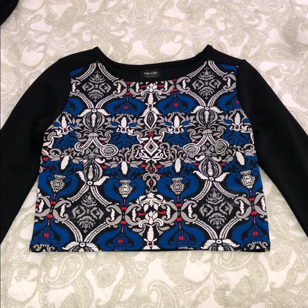 Nicole Miller Crop top. NWOT